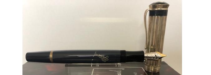 CANETA MONTBLANC ESCRITORES 2001 CHARLES DICKENS TINTEIRO