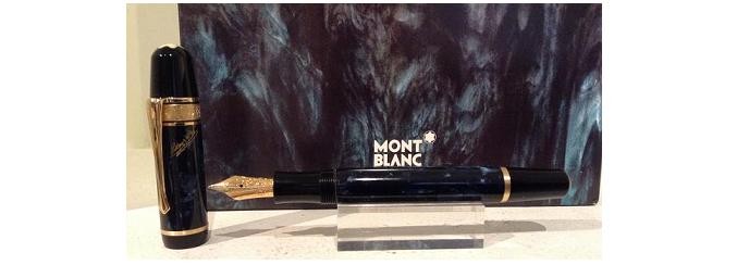 CANETA MONTBLANC ESCRITORES 1998 EDGAR ALAN POE TINTEIRO
