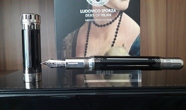 CANETA MONTBLANC PATRONOS 2013 LUDOVICO SFORZA 4810