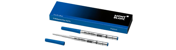 REFIL MONTBLANC ESFERO AZUL C/02
